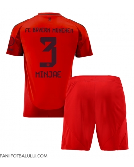 Bayern Munich Kim Min-jae #3 Echipament de Fotbal Replică 2024-25 Copii Acasa (+ Șorturi)
